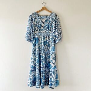 GRETCHEN SCOTT | NWT Birds and Bees Frolic Maxi Dress | M/L*